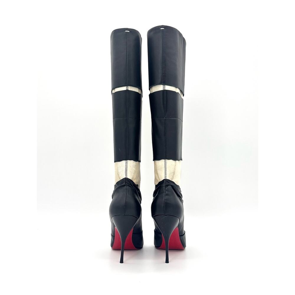 Christian Louboutin x Maison Margiela Xrismarteen 100 Knee High Boots 37 - Picture 4 of 9